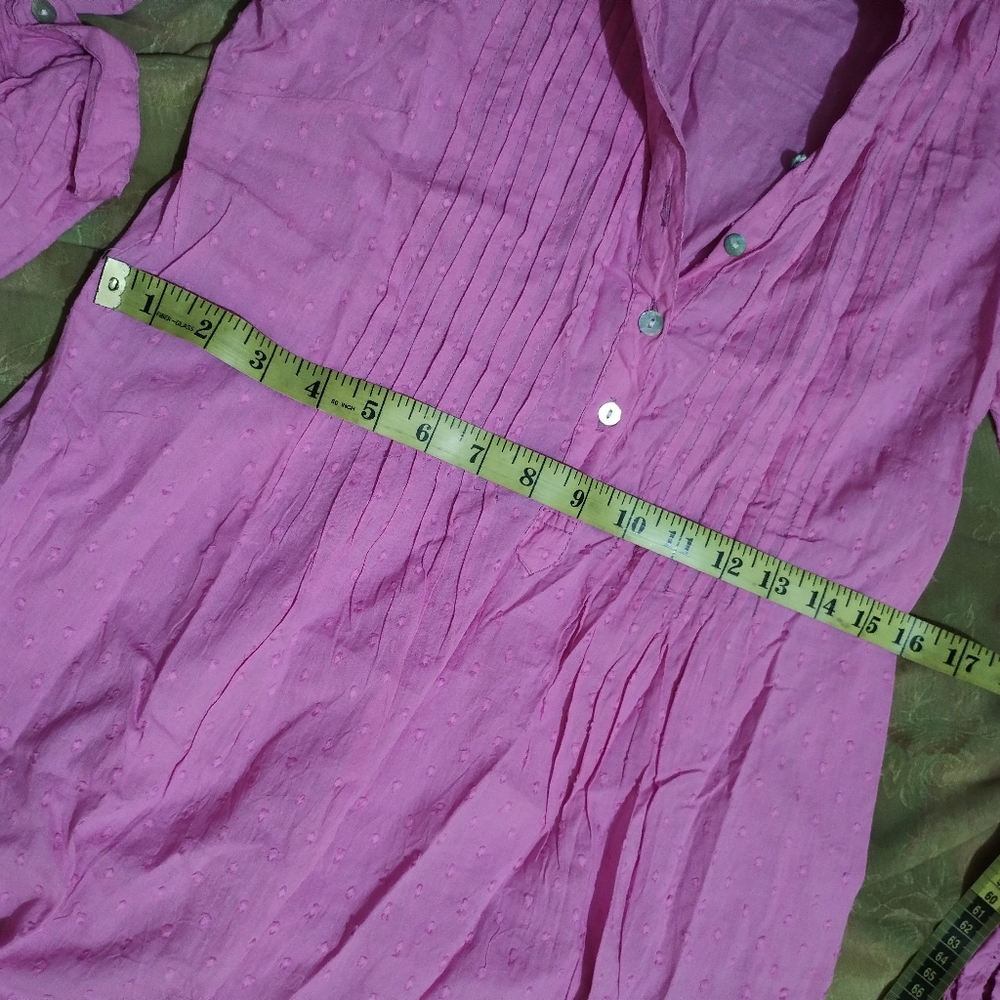 🌴 pre-owned Lara Karen pink tunic top - size small - Picture 11 of 16